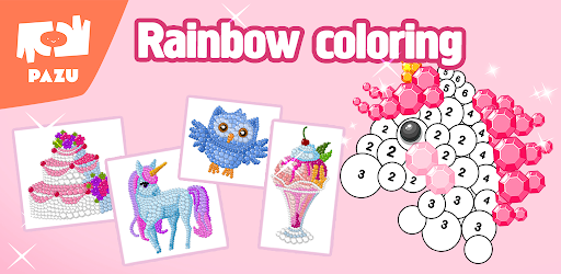 Pixel coloring games for kids