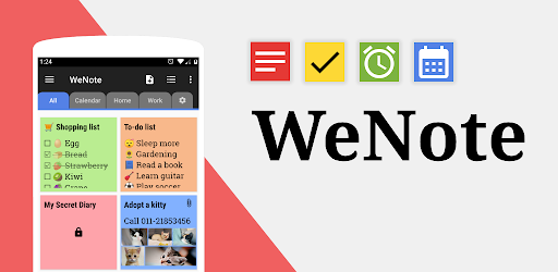 WeNote – Color Notes, To-do, Reminders & Calendar