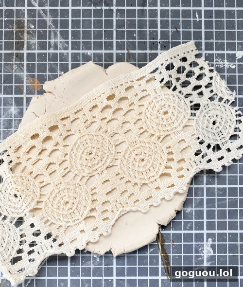 DIY Lace Christmas Ornaments made with air-dry clay, lace, and simple tools. Easy, elegant, and customizable holiday decorations for your tree.
