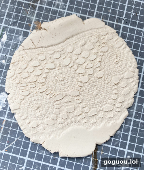DIY Lace Christmas Ornaments made with air-dry clay, lace, and simple tools. Easy, elegant, and customizable holiday decorations for your tree.