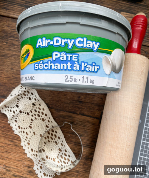 DIY Lace Christmas Ornaments made with air-dry clay, lace, and simple tools. Easy, elegant, and customizable holiday decorations for your tree.