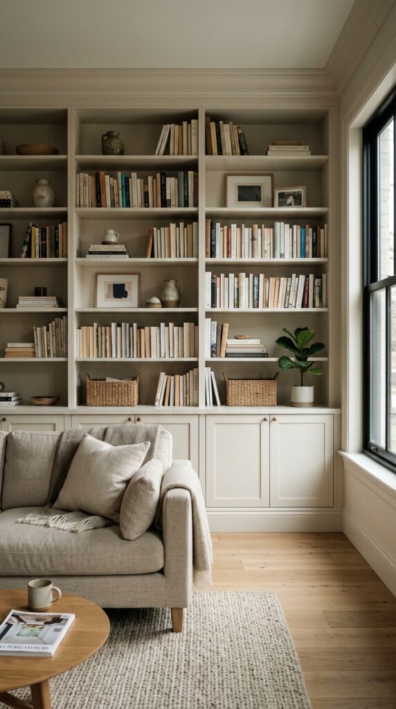 IKEA Billy Bookcase Hacks: Create Fake Built-Ins