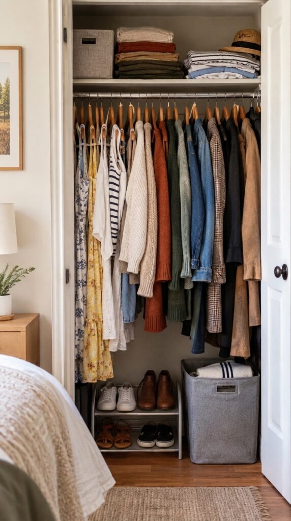 Fall Closet Organization for Small Spaces: 11 Smart Ideas