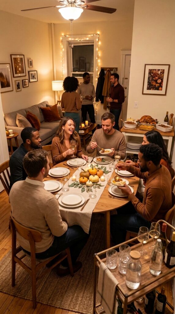 How to Host Thanksgiving in a Small Home