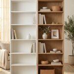 How to Make an IKEA Billy Bookcase Look Like White Oak