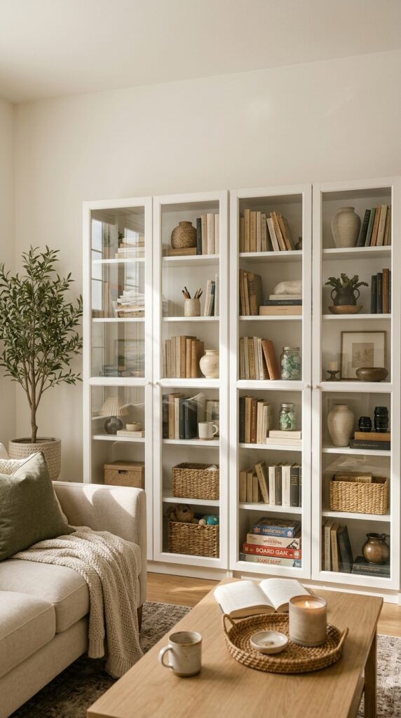 IKEA Billy Bookcase Styling Ideas for Designer Shelves