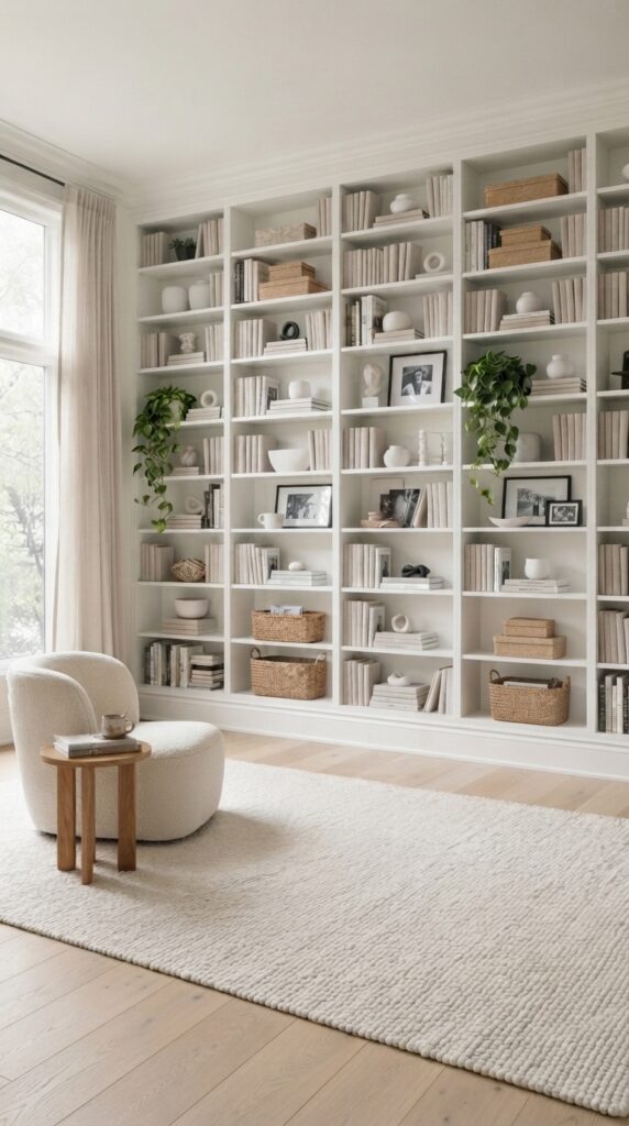 IKEA Billy Library Wall: Floor-to-Ceiling Built-Ins on a Budget