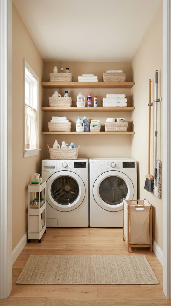 Small Laundry Room Organization Ideas That Actually Work