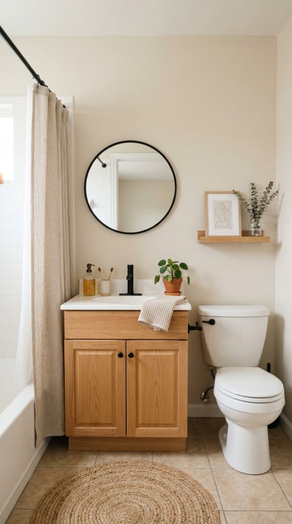 How to Decorate a Small Bathroom Without Clutter